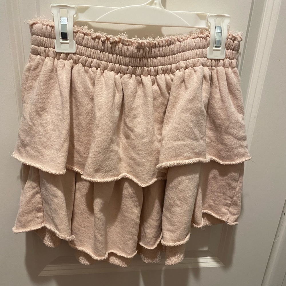 arie ruffle skirt